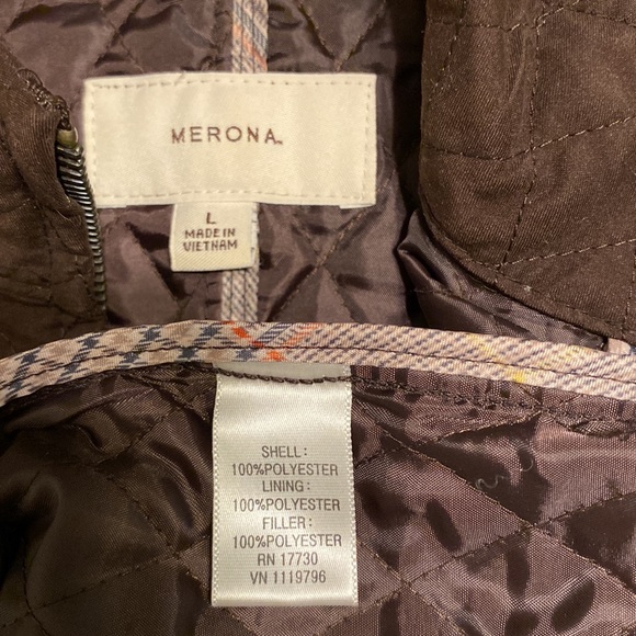MERONA. Brown jacket. Size L - Picture 4 of 4